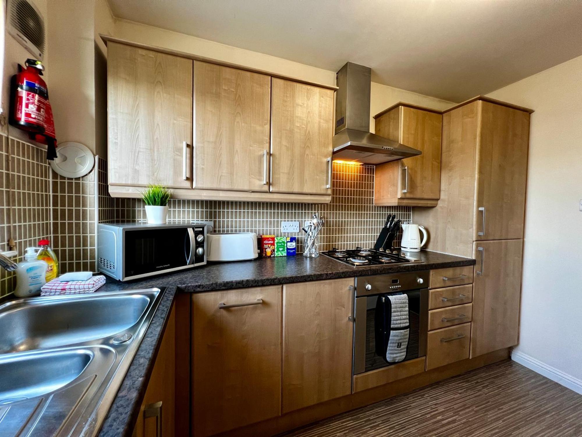 Apartamento Stylish Modern Flat With Juliet Balcony & Parking Glasgow Exterior foto